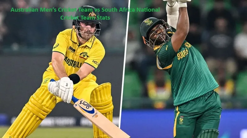 Australian Men’s Cricket Team vs South Africa National Cricket Team Stats