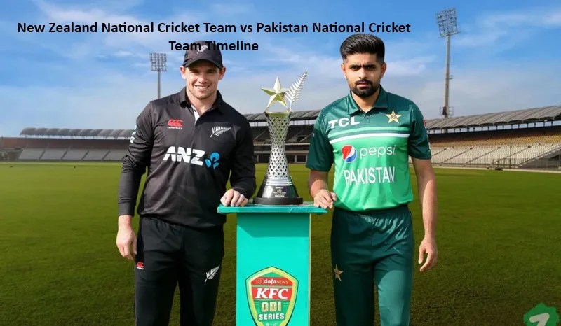 New Zealand National Cricket Team vs Pakistan National Cricket Team Timeline