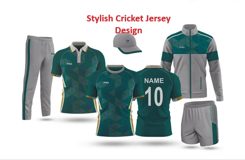 Stylish Cricket Jersey Design