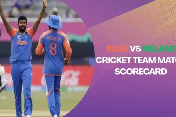 India National Cricket Team vs Ireland Cricket Team Match Scorecard