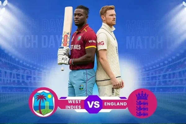 West Indies Cricket Team vs England Cricket Team Timeline