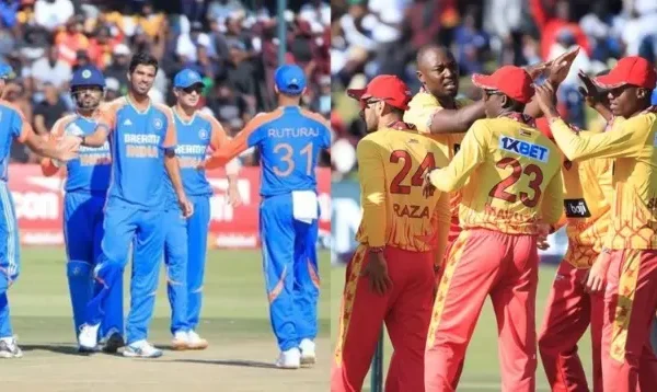 Zimbabwe Cricket Team vs India Cricket Team Timeline