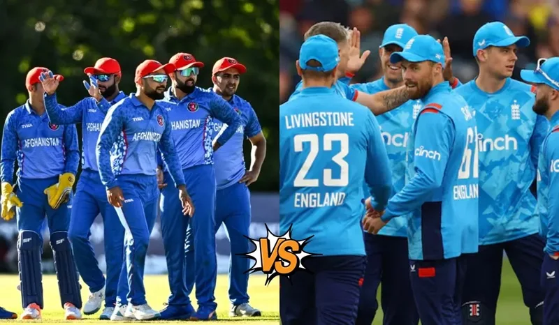 Afghanistan and England in International Cricket