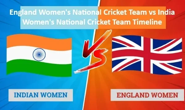 England Women's National Cricket Team vs India Women's National Cricket Team Timeline