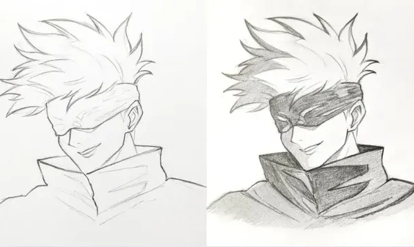 Gojo Drawing