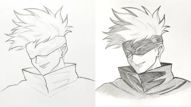 Gojo Drawing