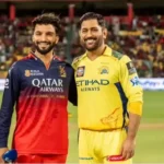 Royal Challengers Bengaluru vs Chennai Super Kings Standings