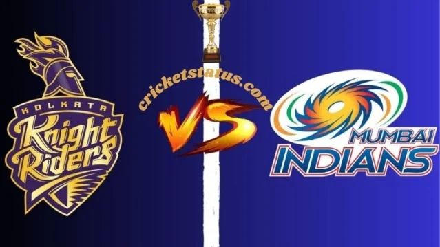 Kolkata Knight Riders vs Mumbai Indians Timeline